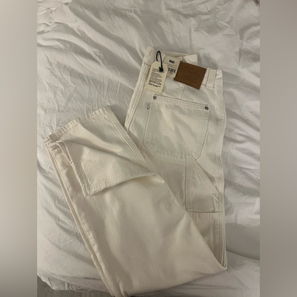 NWT Levi’s Dad Utility Jean in Ecru - Size 24 - Picture 8 of 9